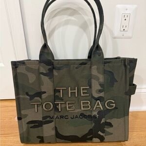 NWT Marc Jacobs large camo tote bag